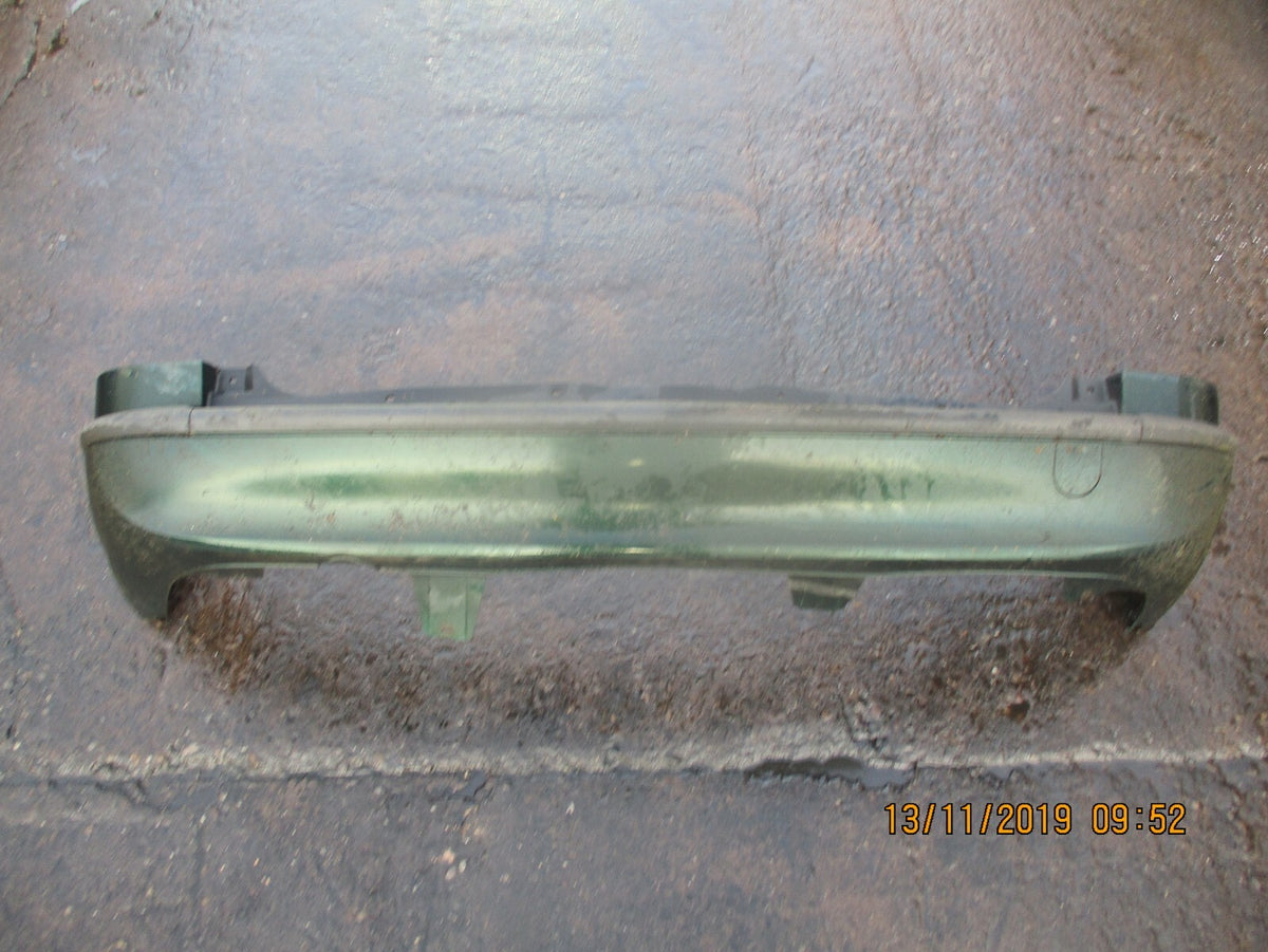 VAUXHALL ZAFIRA A 2002 COMPLETE REAR BACK PLASTIC BUMPER DARK GREEN