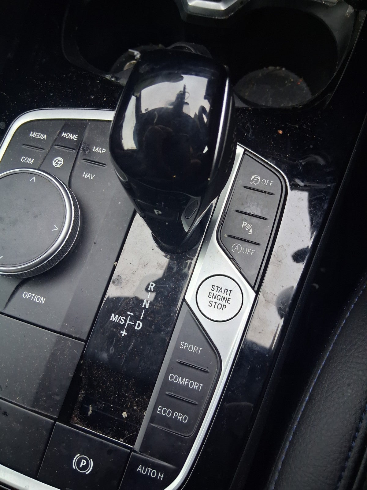 2024 BMW 2 SERIES F44 COUPE M SPORT GEAR SELECTOR IDRIVE PARKING BUTTON COMPLETE
