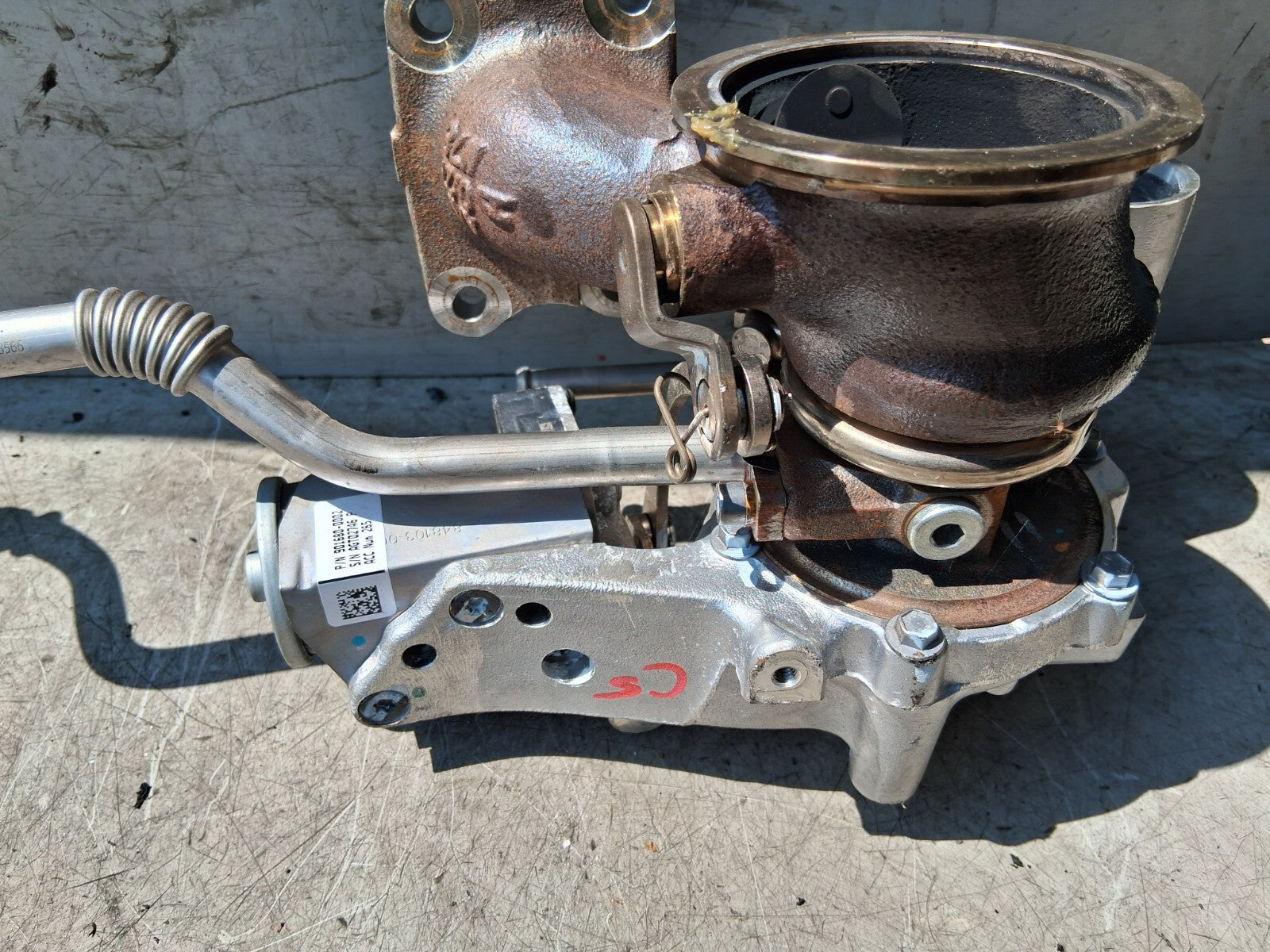 2022 CITROEN C5 AIRCROSS TURBO TURBOCHARGER 9845031980