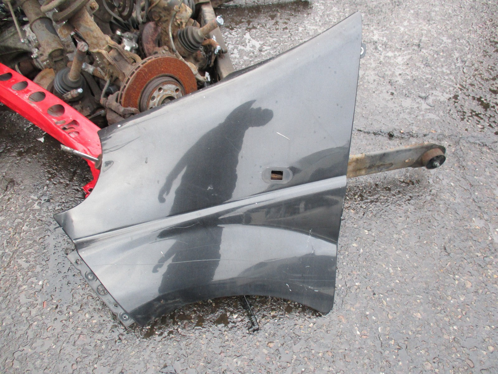 VAUXHALL VIVARO RENAULT  TRAFIC NS PASSENGER SIDE WING PANEL BLACK