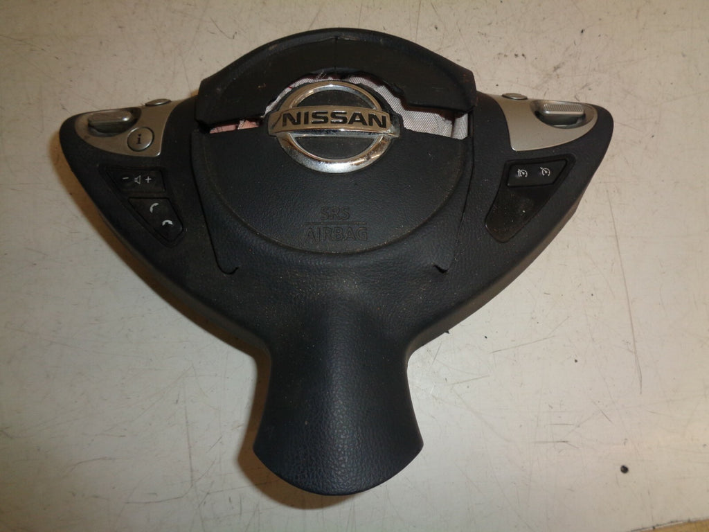 NISSAN JUKE F15 2010-19 OS DRIVER AIRBAG STEERING WHEEL AIR BAG 34137659C