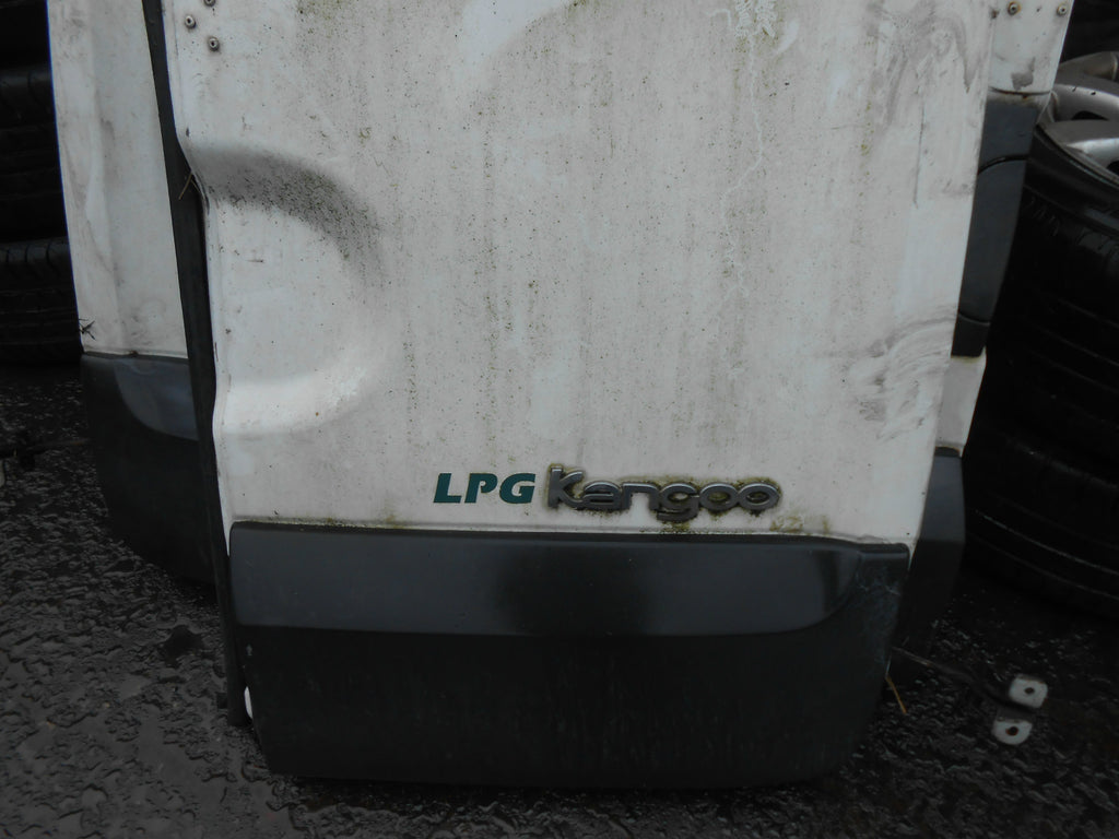 RENAULT KANGOO 2001 MK1 PHASE 1 OSR DRIVER SIDE REAR DOOR WHITE