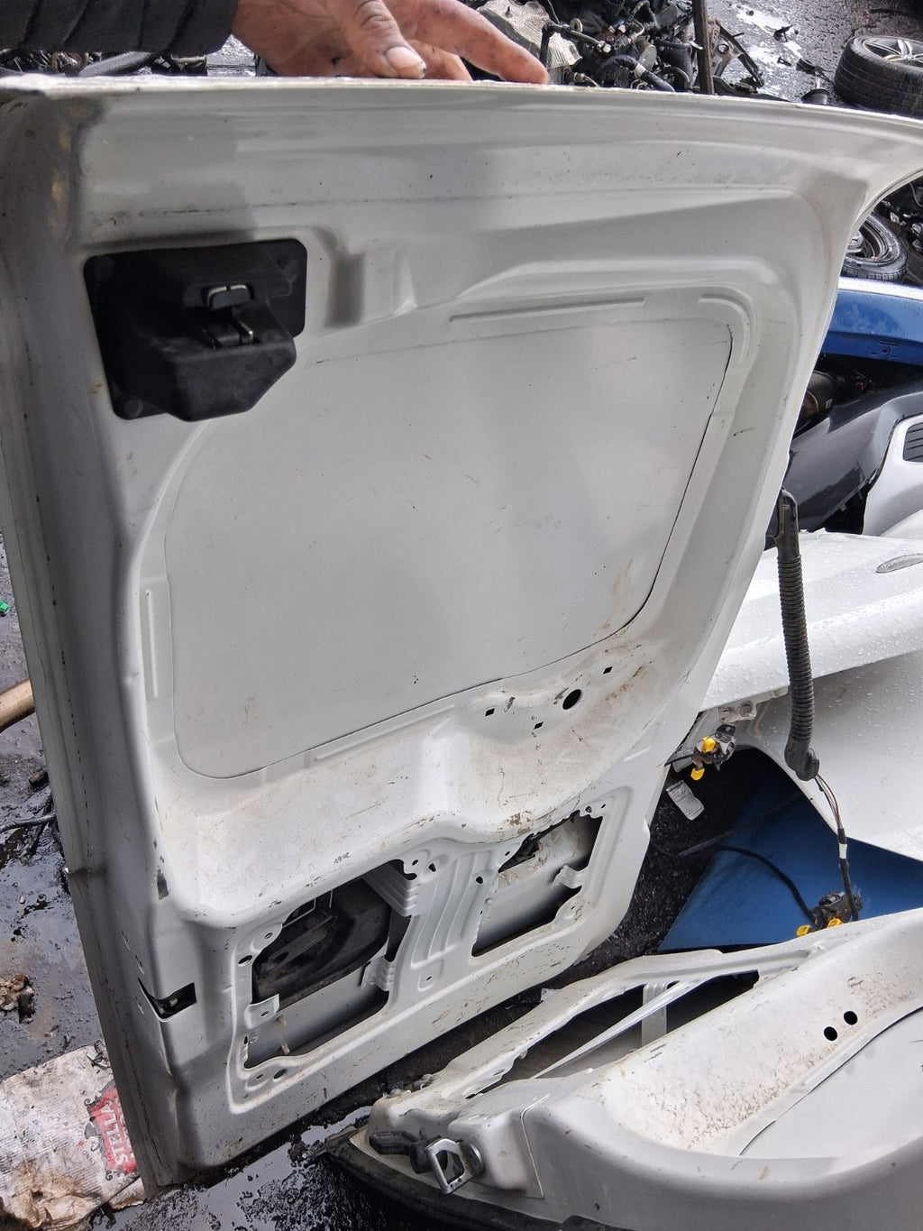 2021 FIAT FIORINO MK3 NSR PASSENGER SIDE REAR LEFT COMPLETE DOOR WHITE