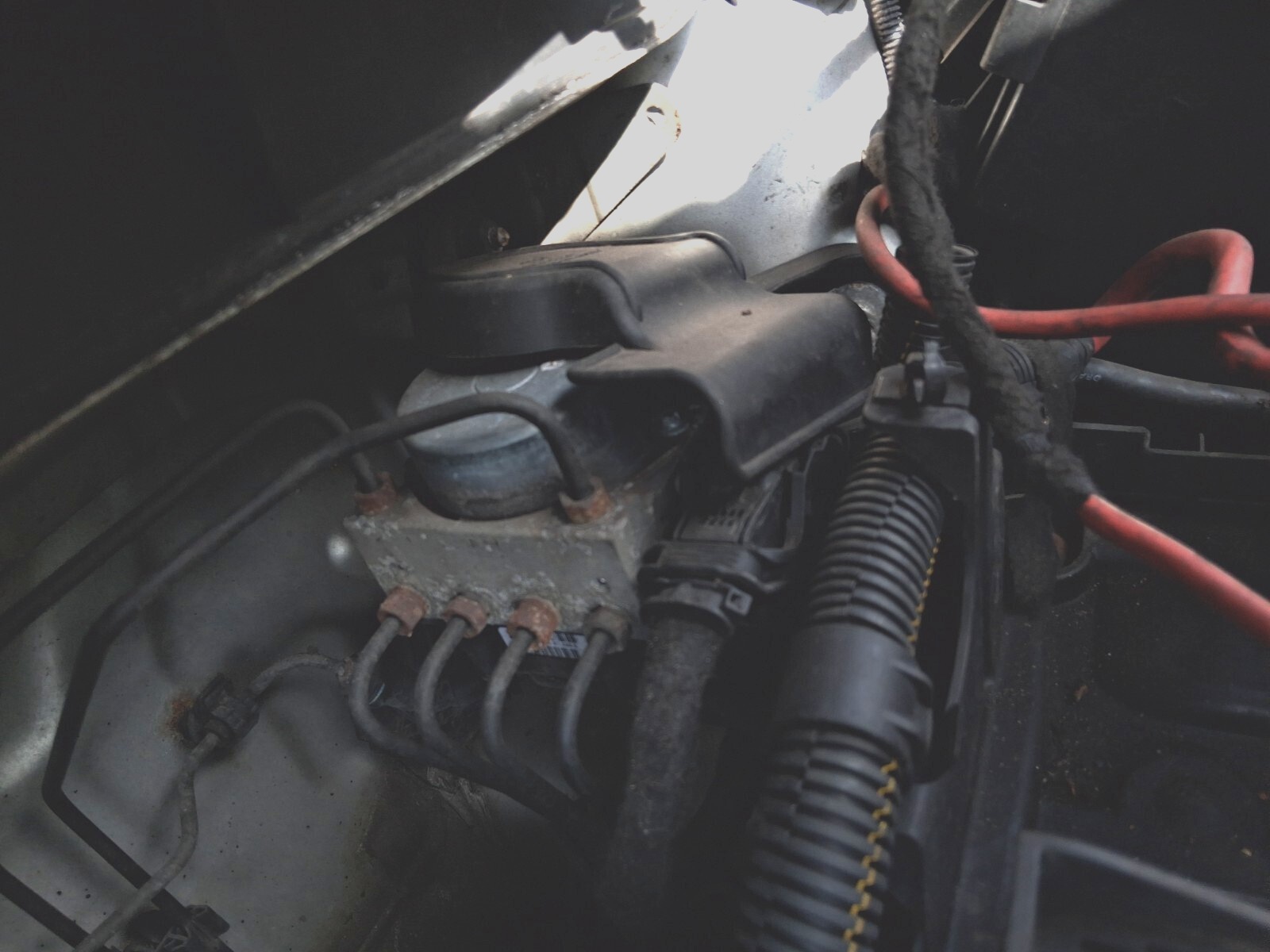 2009 VAUXHALL CORSA D ABS PUMP MODULE
