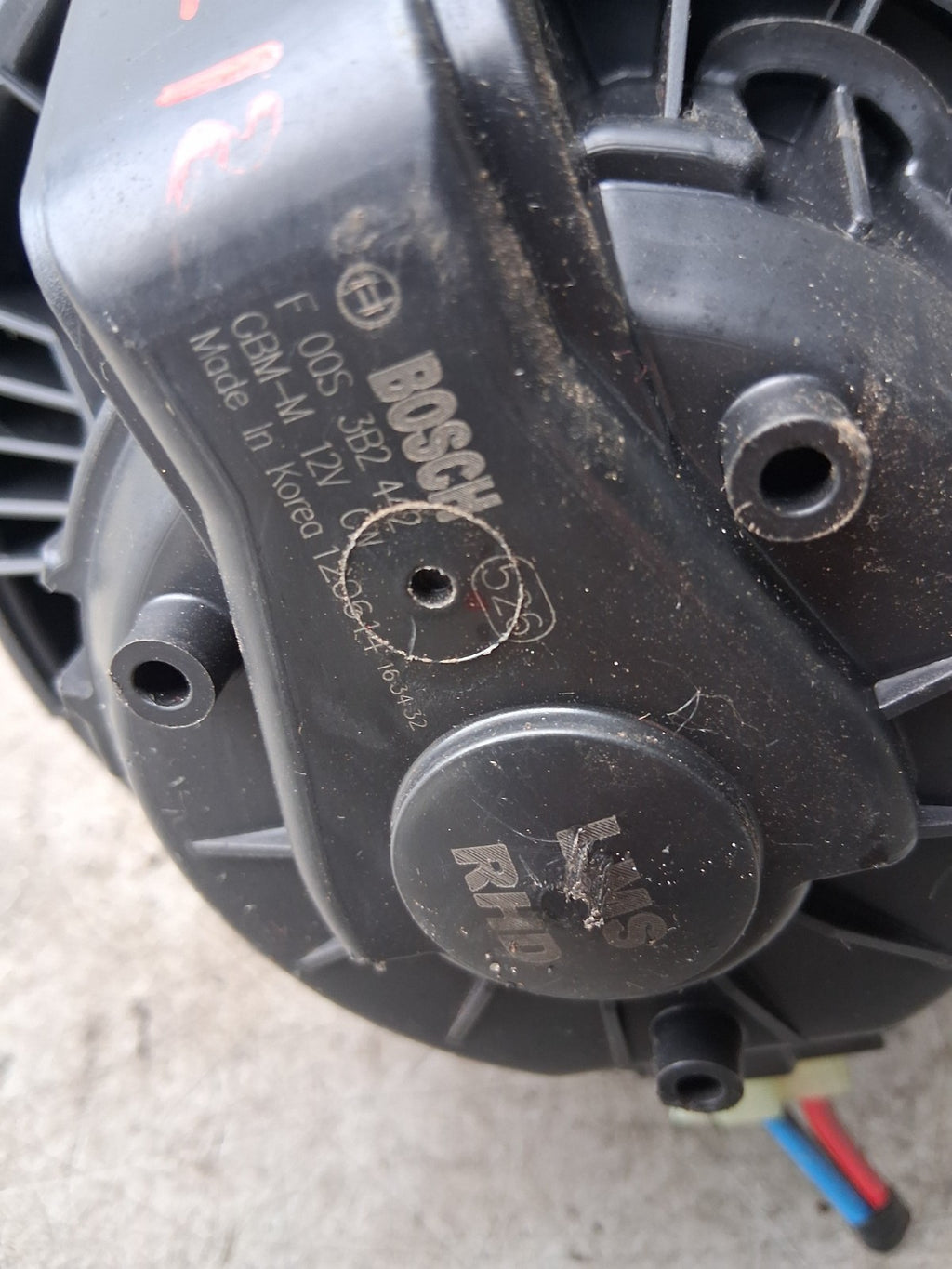 KIA SPORTAGE MK3 2012 HEATER BLOWER FAN MOTOR