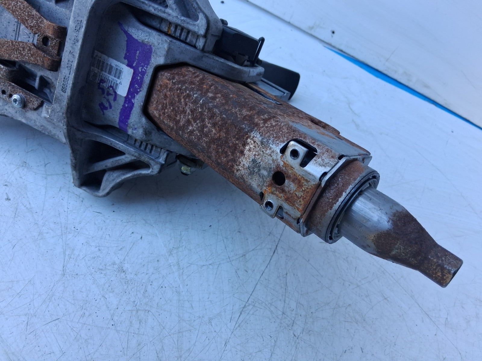 2011 FORD FOCUS ADJUSTABLE STEERING COLUMN & LOCK 7G913F880