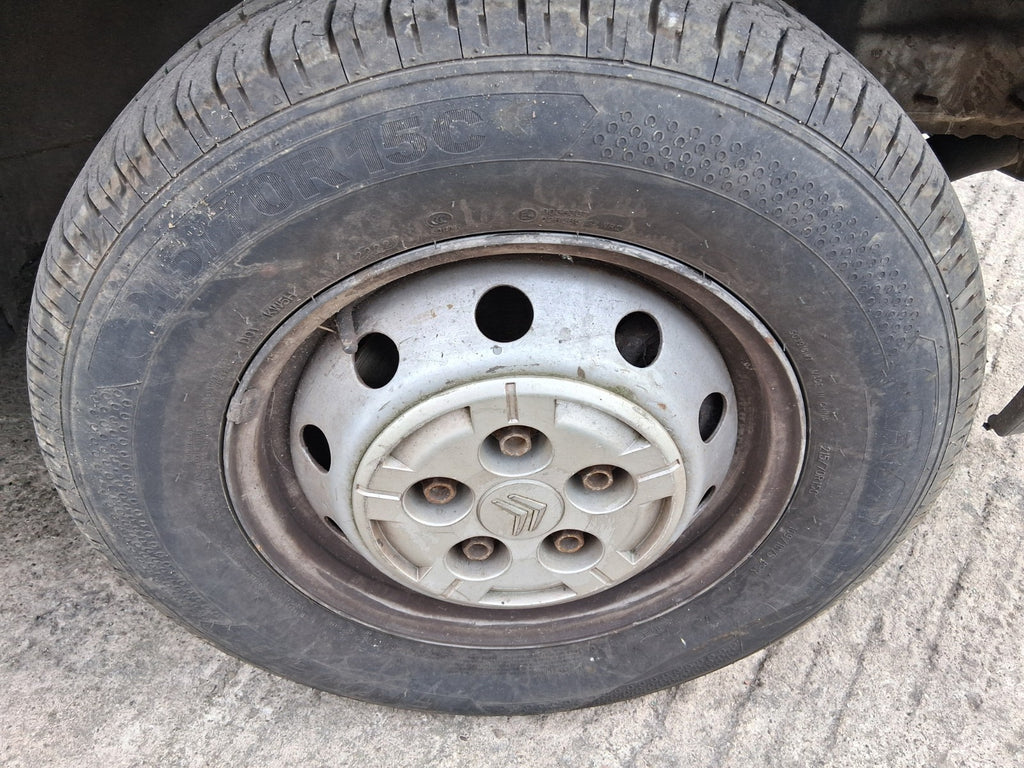 2014 CITROEN RELAY MK3 15 INCH STEEL WHEEL WITH TYRE 215/70R15C