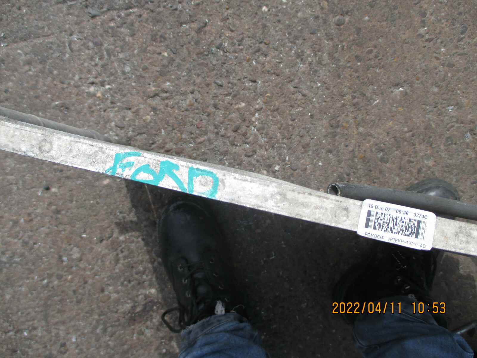 FORD MONDEO MK4 2008 1.8 TDCI RADIATOR CONDENSOR VP7EKH19710AD