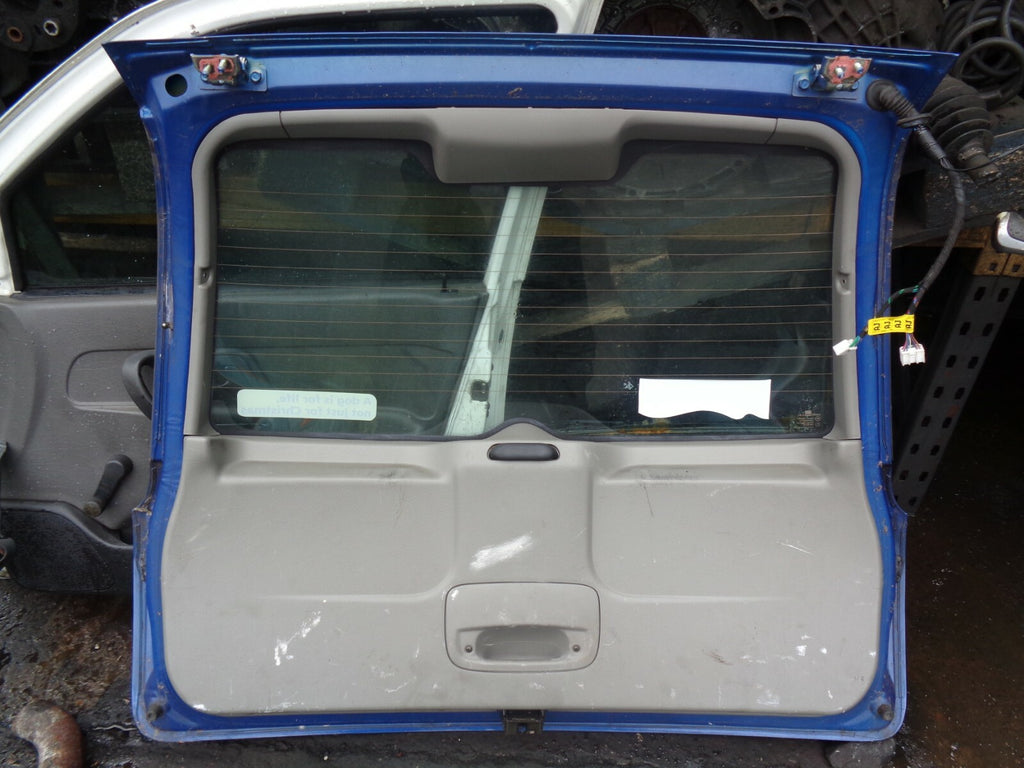CHEVROLET TACUMA 2006 BLUE TAILGATE & GLASS AND WIPER MOTOR