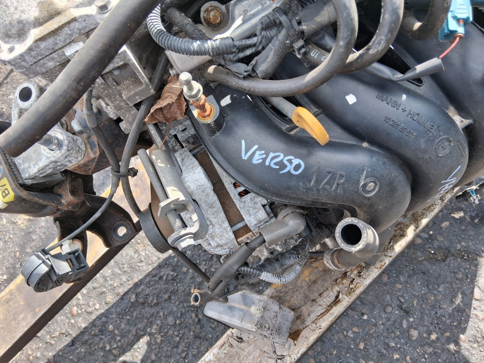 2017 TOYOTA VERSO 1.6 BI FUEL VALVEMATIC COMPLETE ENGINE 1ZR FAE 1ZR-FAE