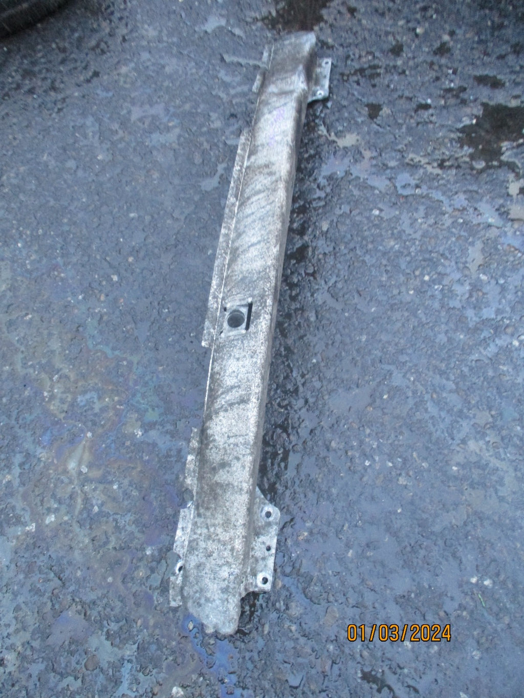 AUDI A8 4E 2008 REAR BUMPER CRASH REINFORCEMENT BAR