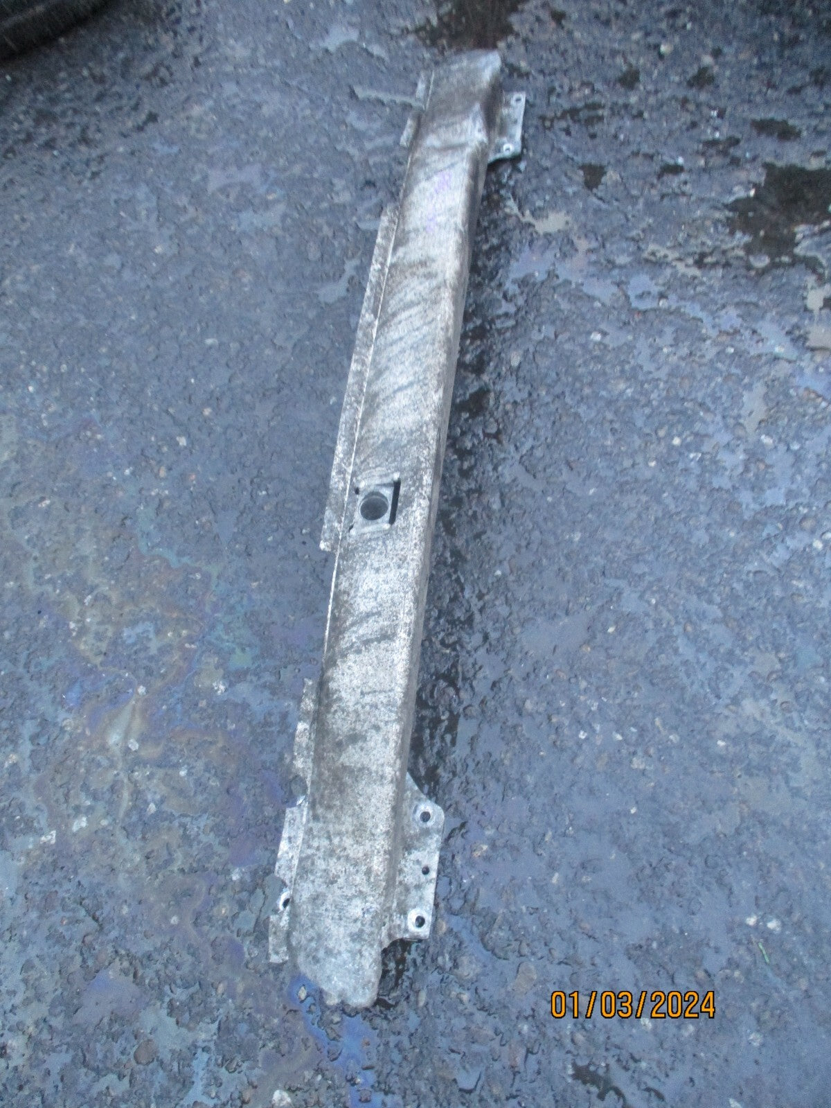 AUDI A8 4E 2008 REAR BUMPER CRASH REINFORCEMENT BAR