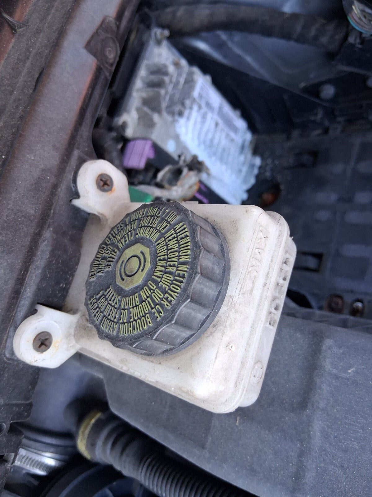 2006 PEUGEOT 307 1.5 PETROL BRAKE FLUID RESERVOIR BOTTLE TANK
