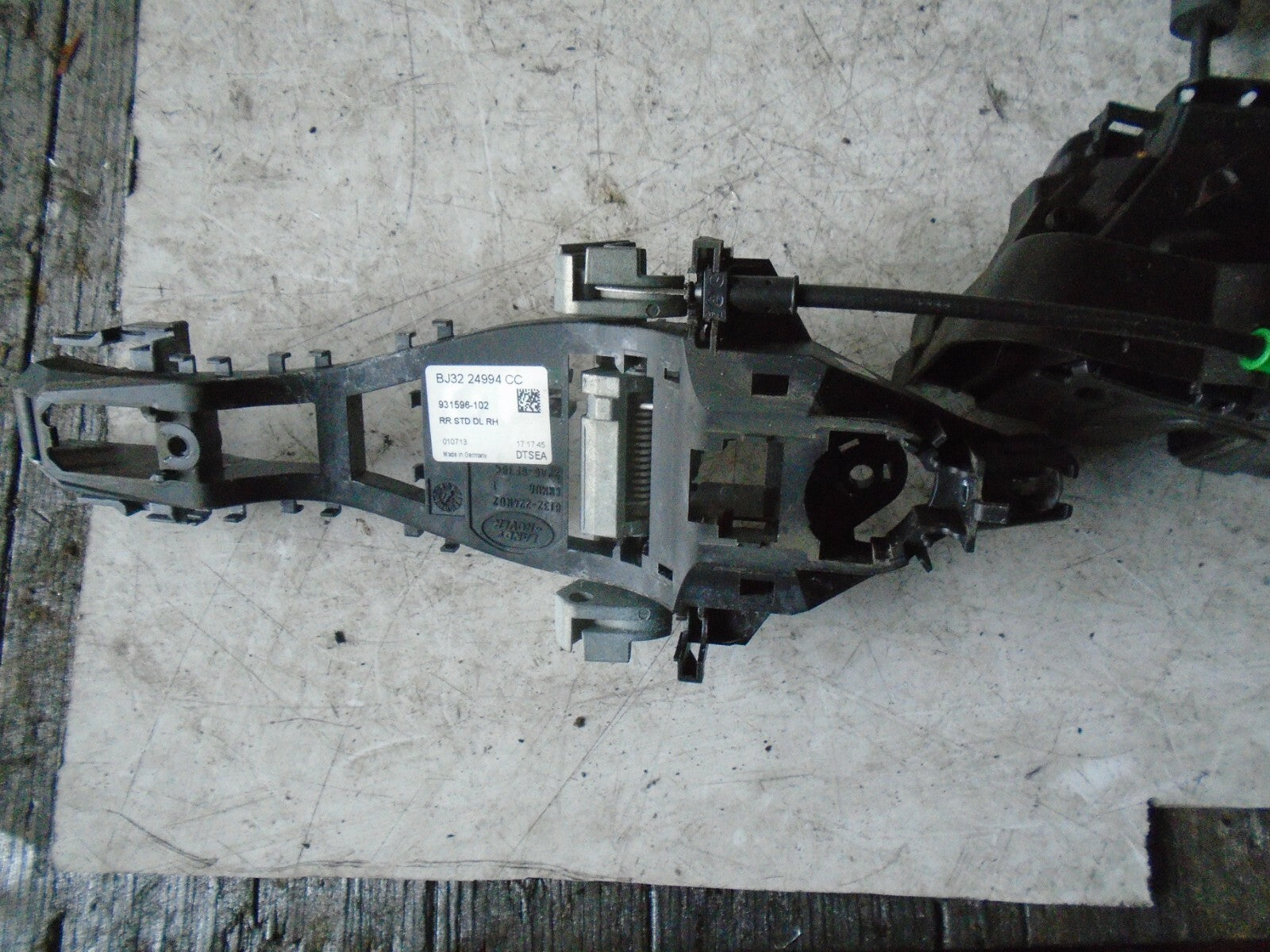 RANGE ROVER EVOQUE 2013 L358 OSR REAR DRIVER SIDE DOOR LOCK MECHANISM