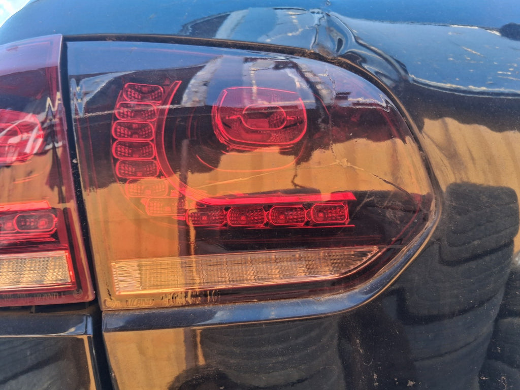 2012 VW VOLKSWAGEN GOLF MK6 NSR PASSENGER SIDE REAR INNER TAIL LIGHT LAMP