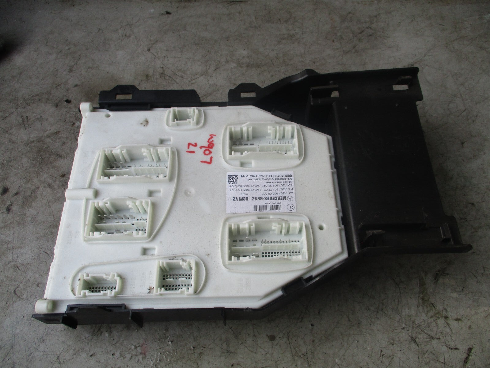 2021 MERCEDES SPRINTER W907 ECU CONTROL MODULE UNIT A9079000806