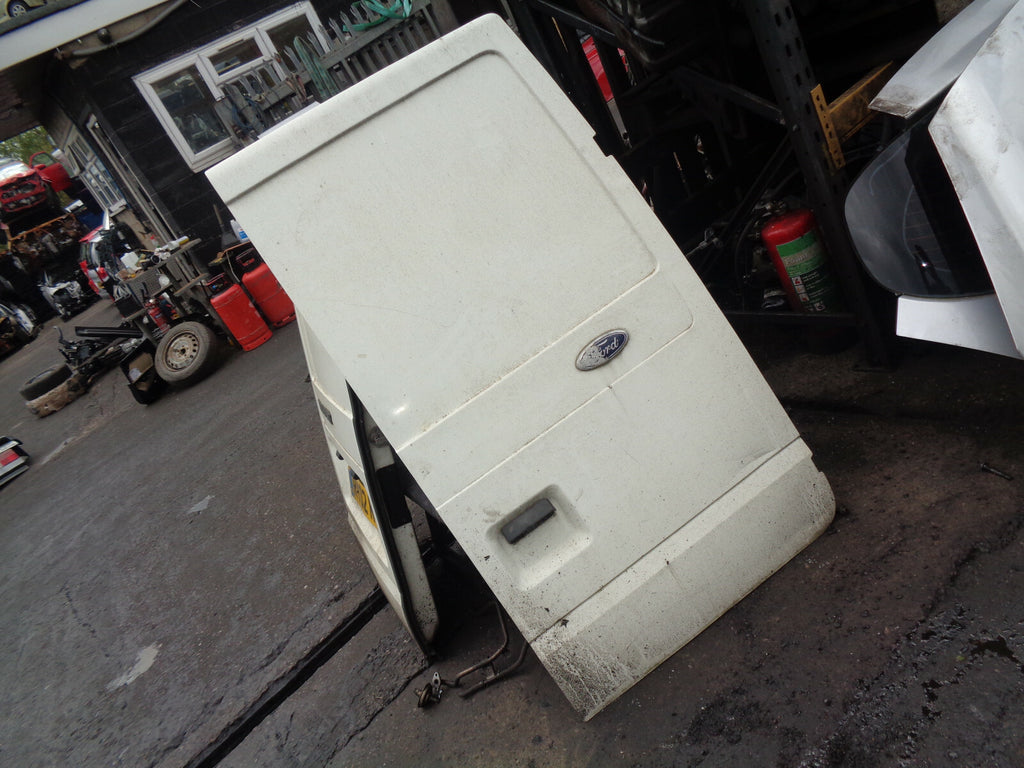 FORD TRANSIT MK6 2002 OSR DRIVER SIDE REAR DOOR WHITE