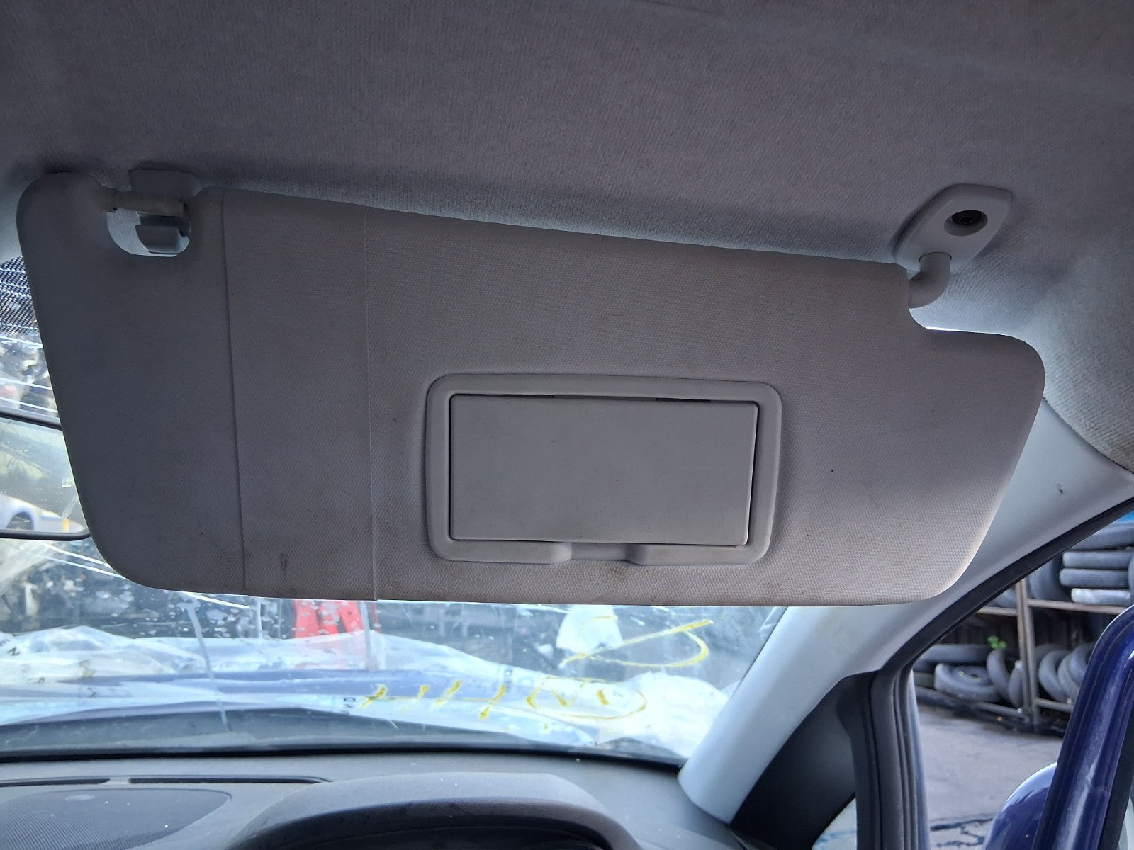 2016 VAUXHALL CORSA E OSF DRIVER SIDE FRONT RIGHT SUN VISOR SHADE