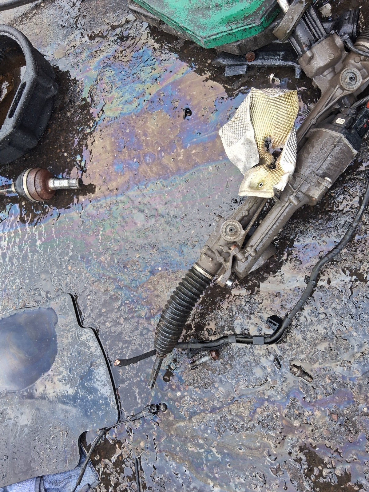 2023 VOLKSWAGEN TIGUAN MK2 2.0 DIESEL POWER STEERING RACK 5QC423051C