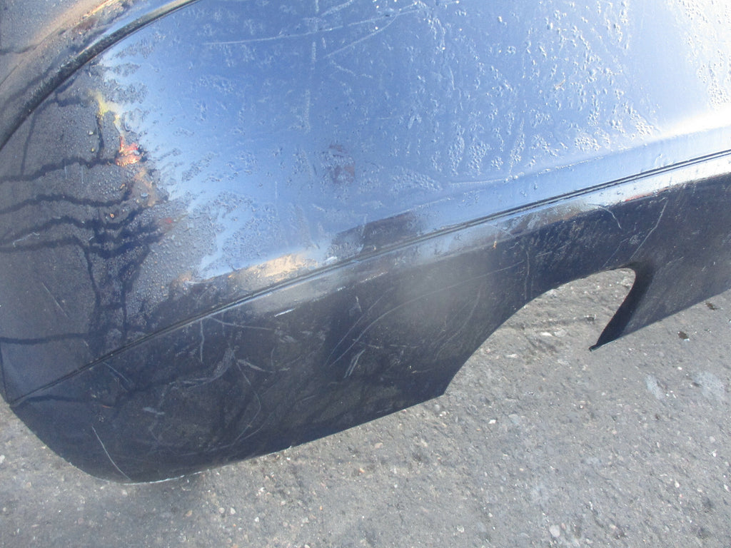 AUDI A3 8P MK2 2005 REAR BACK BUMPER DARK BLUE
