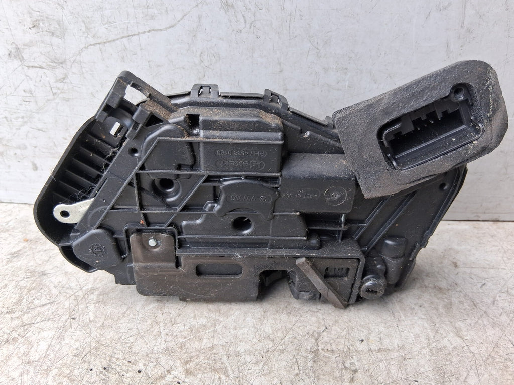 SEAT IBIZA MK5 2018 6F KJ OSR DRIVER SIDE REAR DOOR LOCK MECHANISM A6E5TA839016