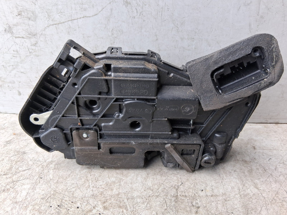 SEAT IBIZA MK5 2018 6F KJ OSR DRIVER SIDE REAR DOOR LOCK MECHANISM A6E5TA839016