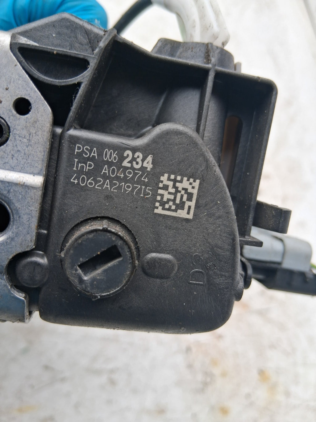 2012 PEUGEOT 3008 MK1 NSR PASSENGER SIDE REAR LEFT DOOR LOCK MECHANISM A04974