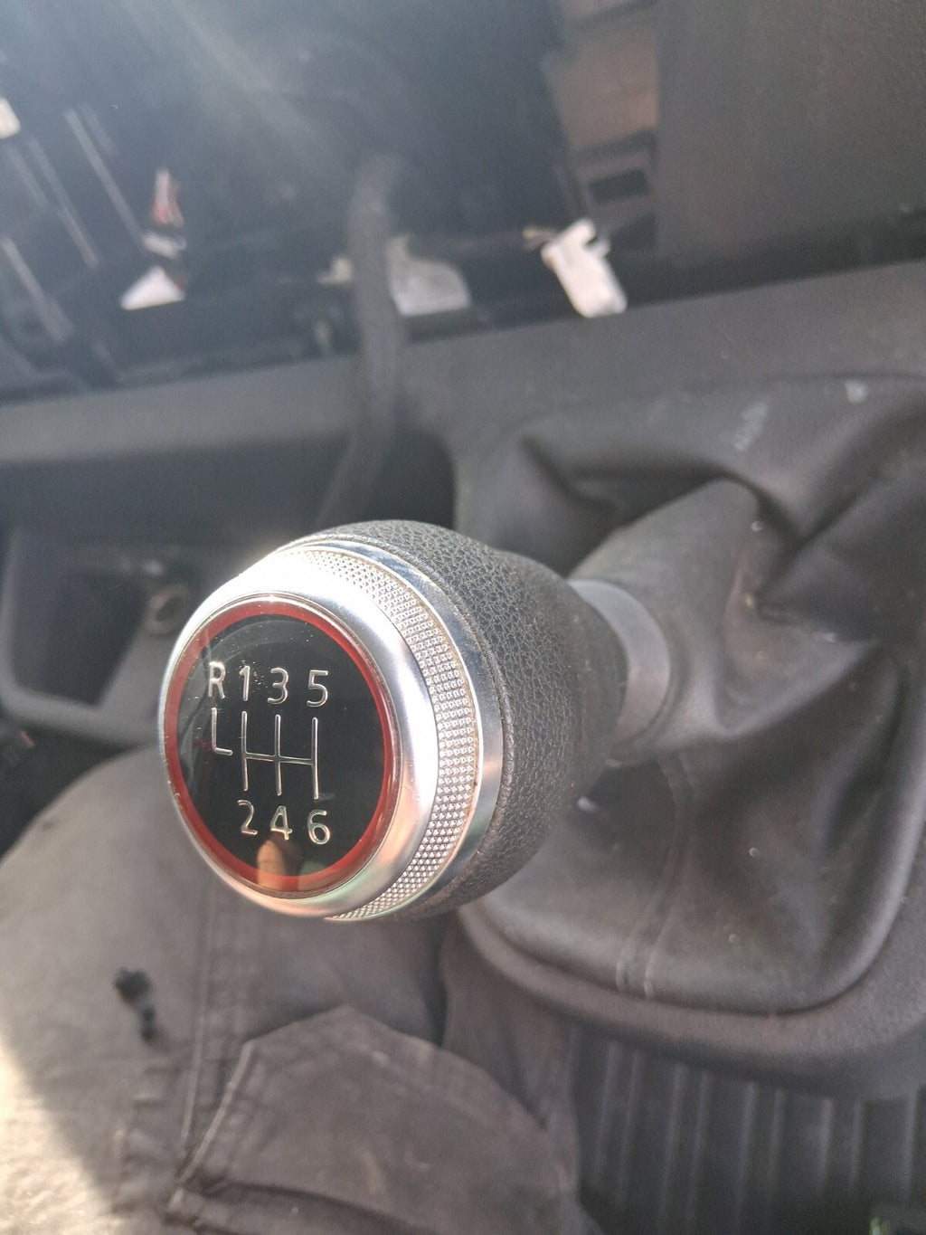 2023 RENAULT MASTER MK3 6 SPEED MANUAL GEAR STICK GEAR SHIFTER GEAR LEVER RED
