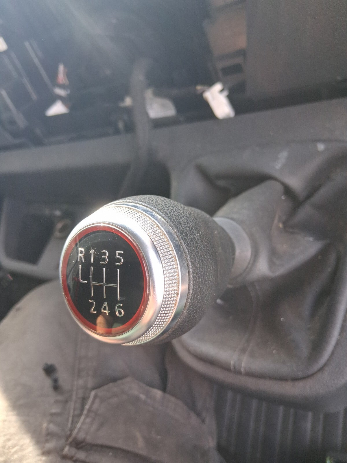 2023 RENAULT MASTER MK3 6 SPEED MANUAL GEAR STICK GEAR SHIFTER GEAR LEVER RED