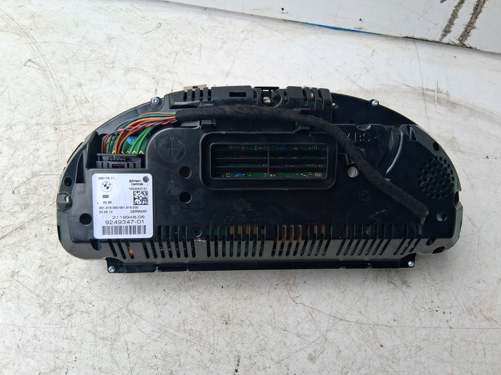 2010 BMW 5 SERIES F10 2.0 DIESEL MANUAL SPEEDO INSTRUMENT CLUSTER 9249347