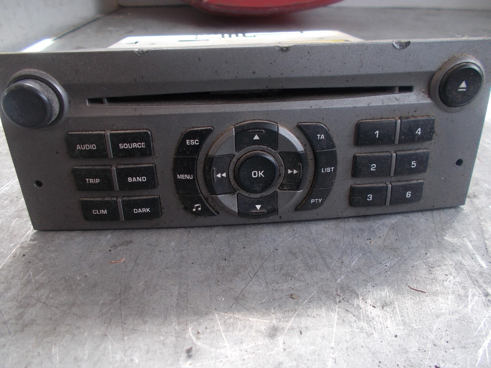 CITROEN C4 MP3 CD PLAYER 8634360613