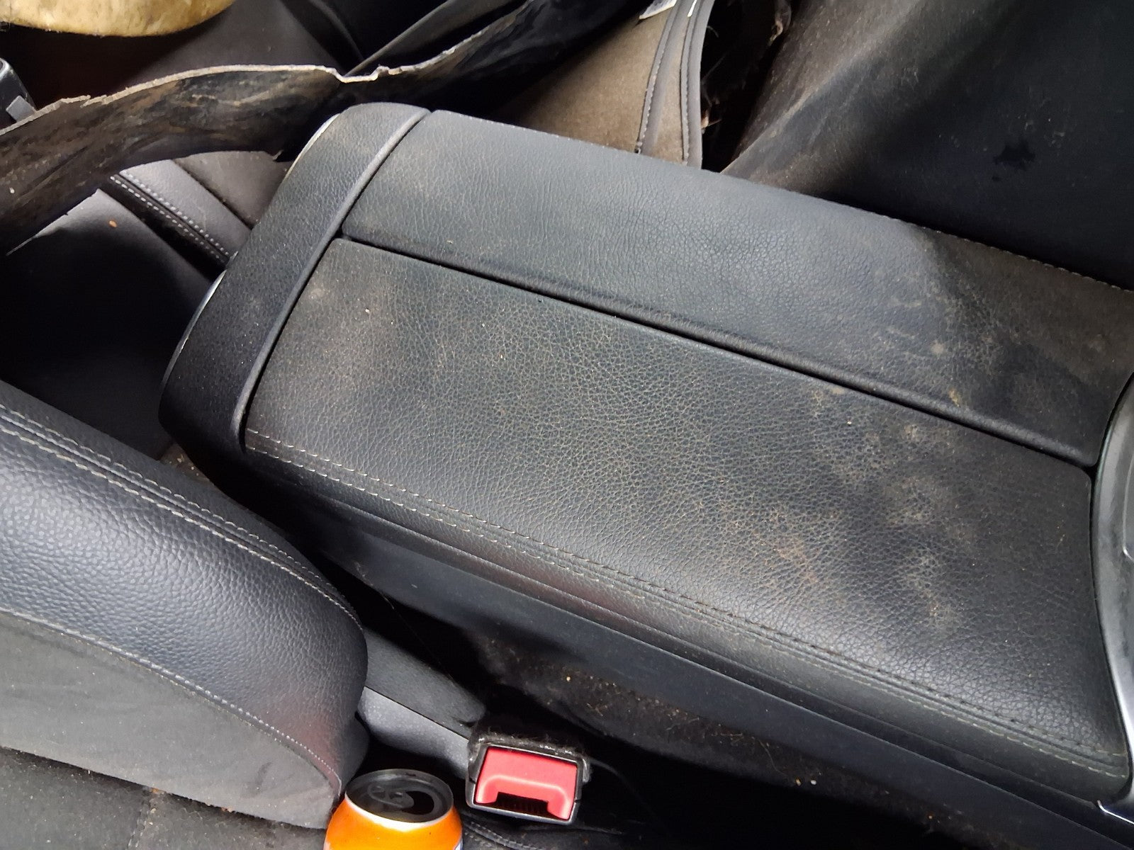 2021 MERCEDES C CLASS C205 COUPE CENTER CONSOLE LEATHER ARM REST