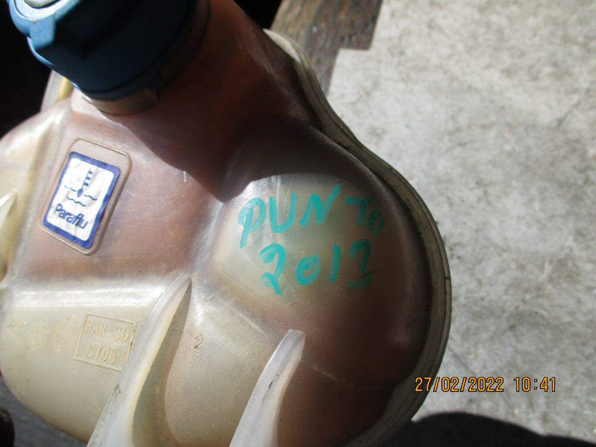 FIAT GRANDE PUNTO 2013 MK3 ENGINE COOLANT TANK