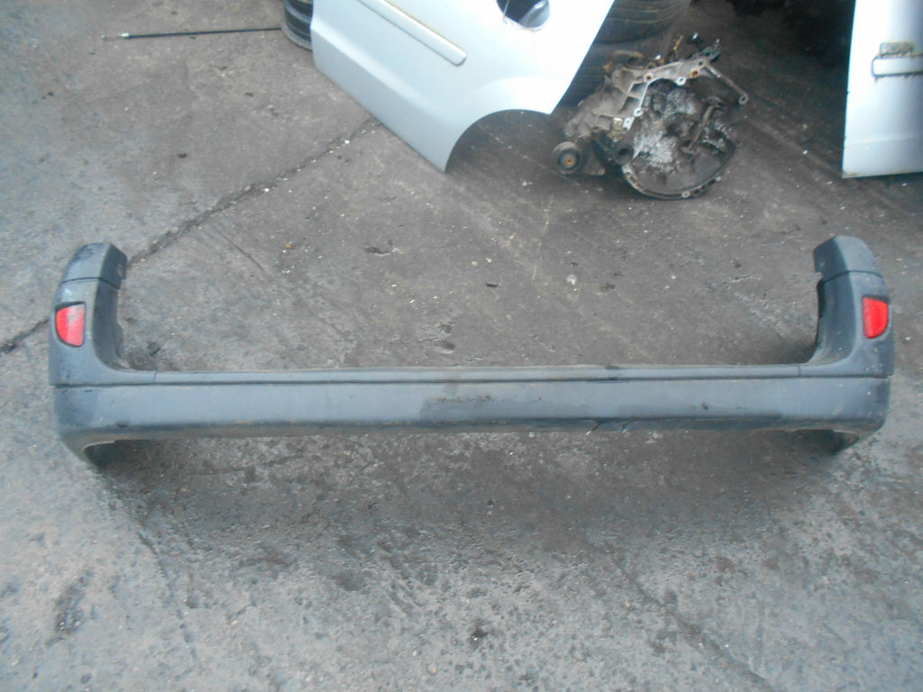 NISSAN KUBISTAR 2006 REAR PLASTIC BUMPER BLACK