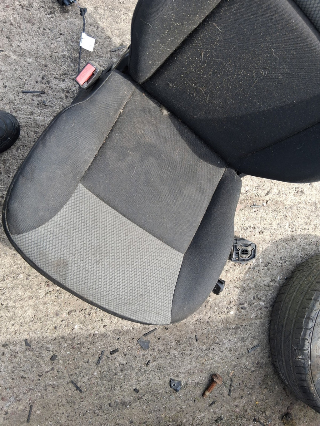 2020 RENAULT KANGOO MK2 NSF PASSENGER SIDE FRONT LEFT COMPLETE FABRIC SEAT