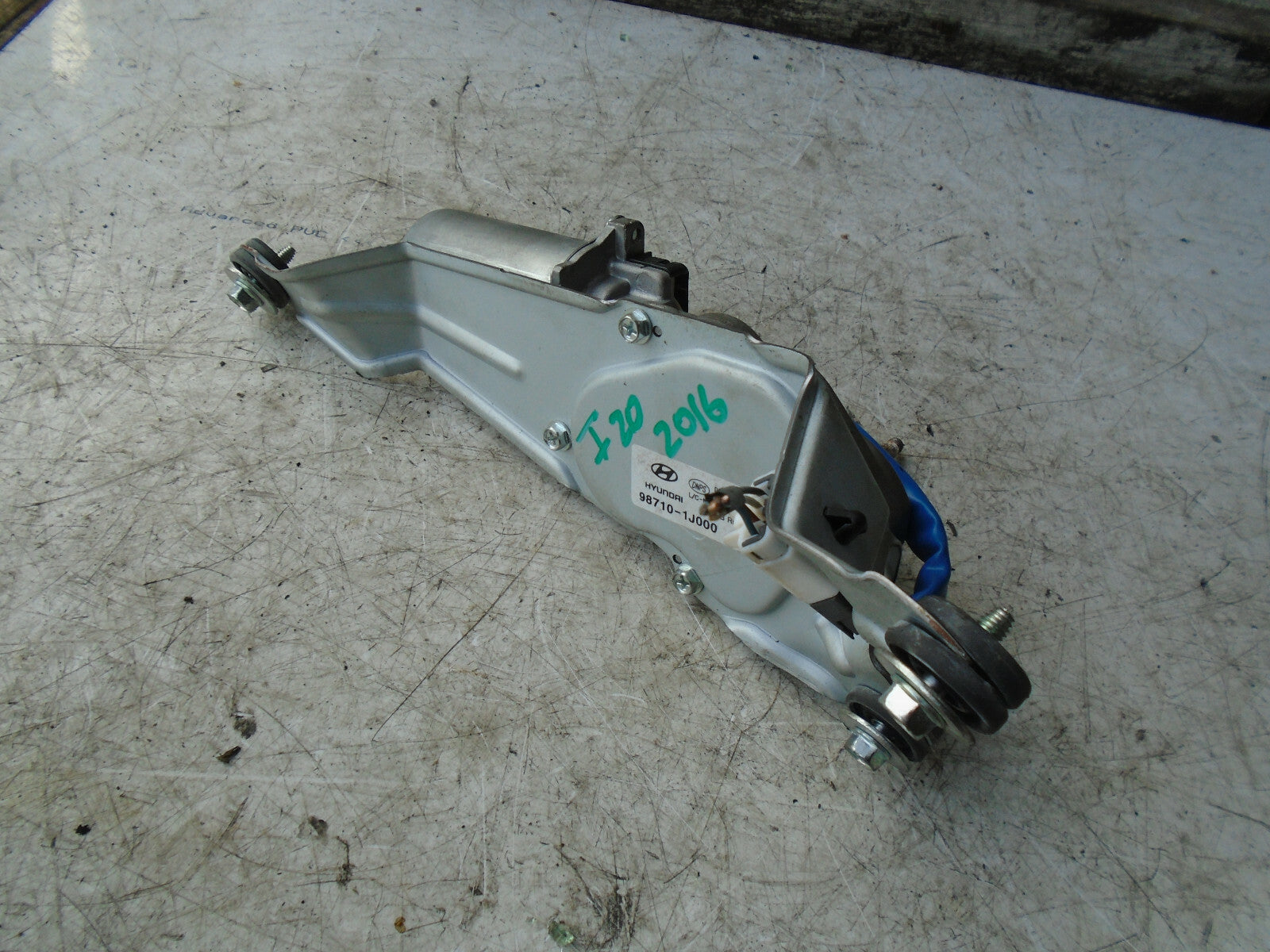 HYUNDAI I20 MK1 REAR WINDSCREEN WIPER MOTOR 987101J000