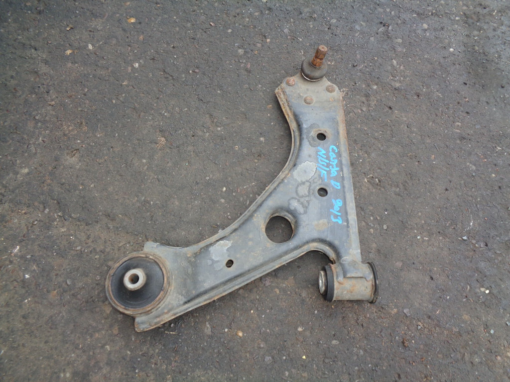 VAUXHALL CORSA D 2013 1.4 PETROL NSF PASSENGER SIDE FRONT WISHBONE