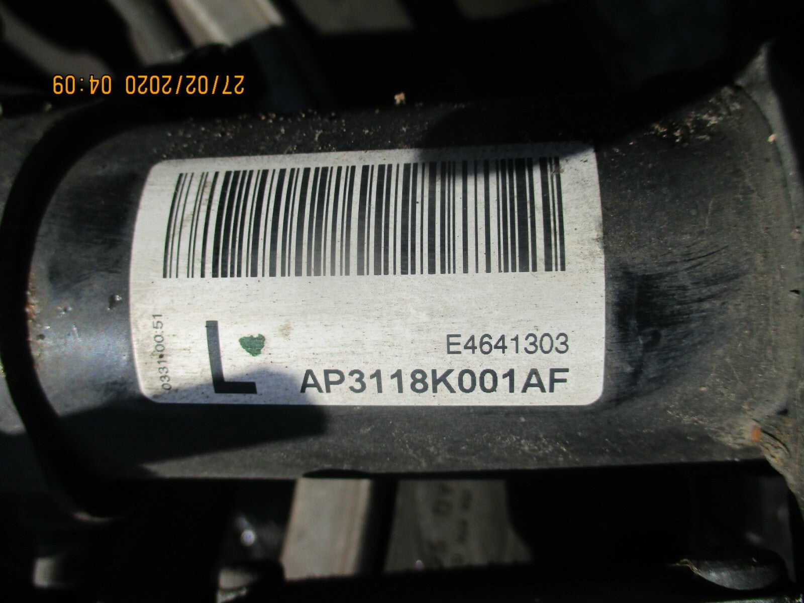 FORD B MAX 1.6 PETROL 2017 COMPLETE FRONT SUB FRAME AXLE DISC HUB SHOCK SPRING