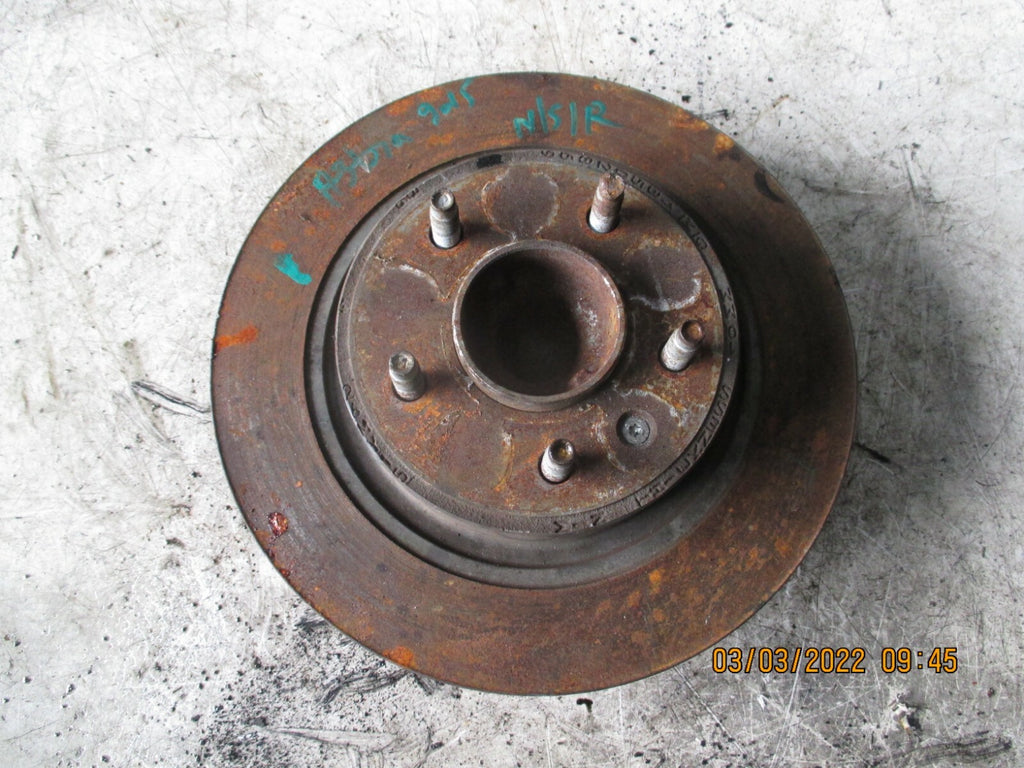 VAUXHALL ASTRA K 2015 NSR PASSENGER SIDE REAR 5 STUD WHEEL HUB ASSEMBLY