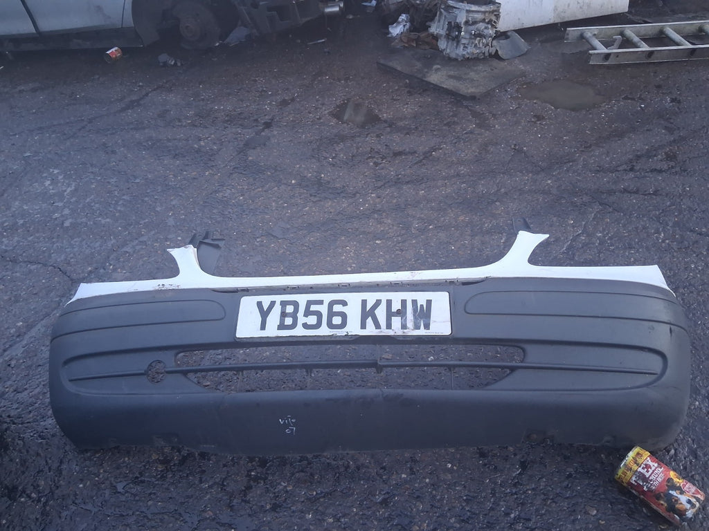 2007 MERCEDES BENZ VITO W639 FRONT BUMPER WHITE