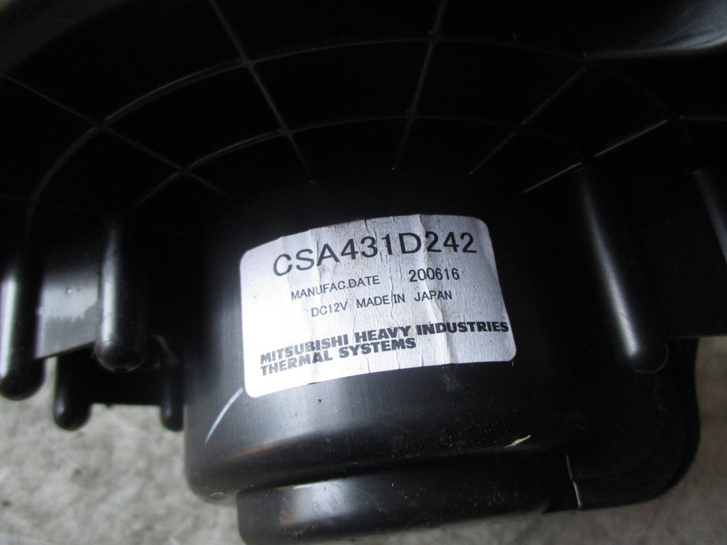 SUZUKI SWIFT MK4 2020 HEATER BLOWER MOTOR FAN