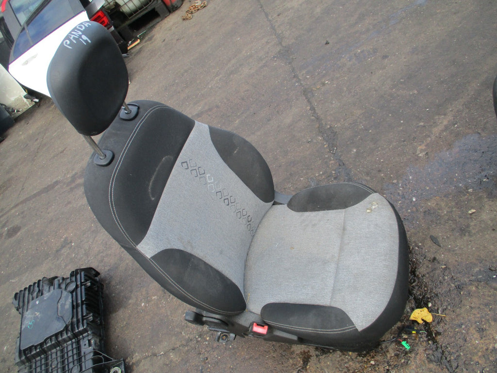 2019 FIAT PANDA MK3 NSF PASSENGER SIDE FRONT COMPLETE SEAT FABRIC