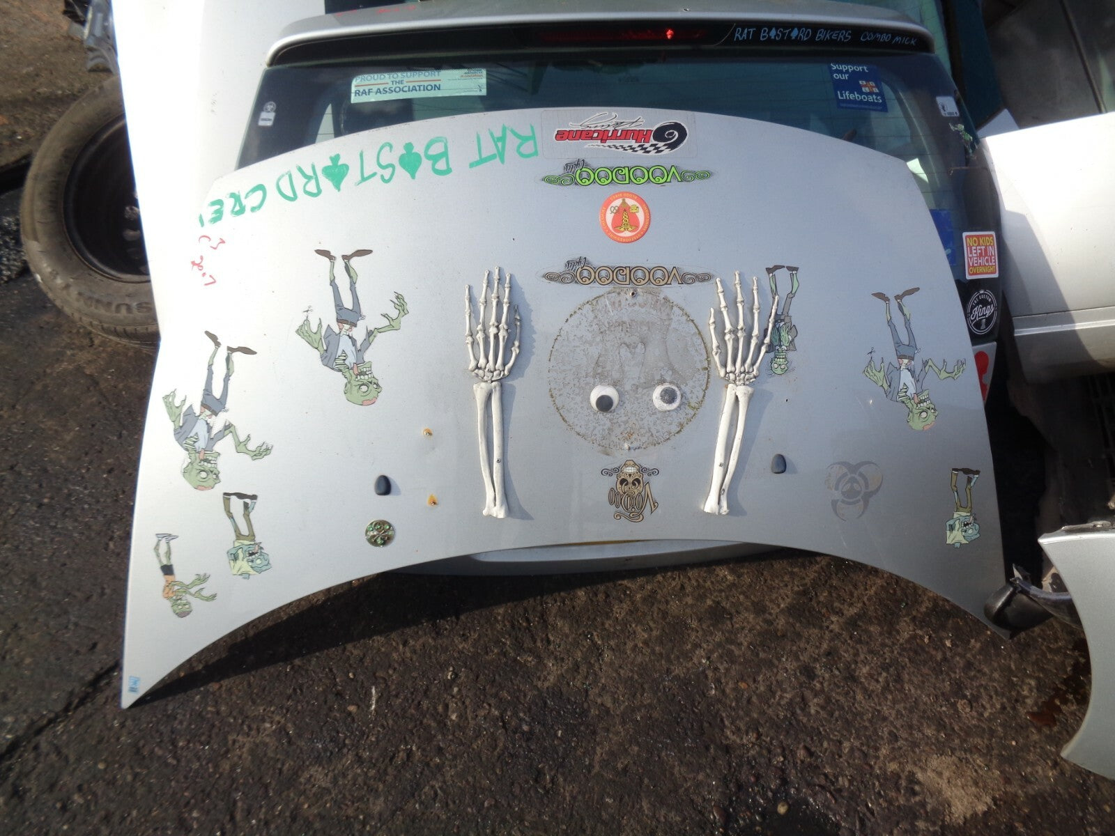 CITROEN C3 2007 MK1 FRONT COMPLETE BONNET HOOD SILVER