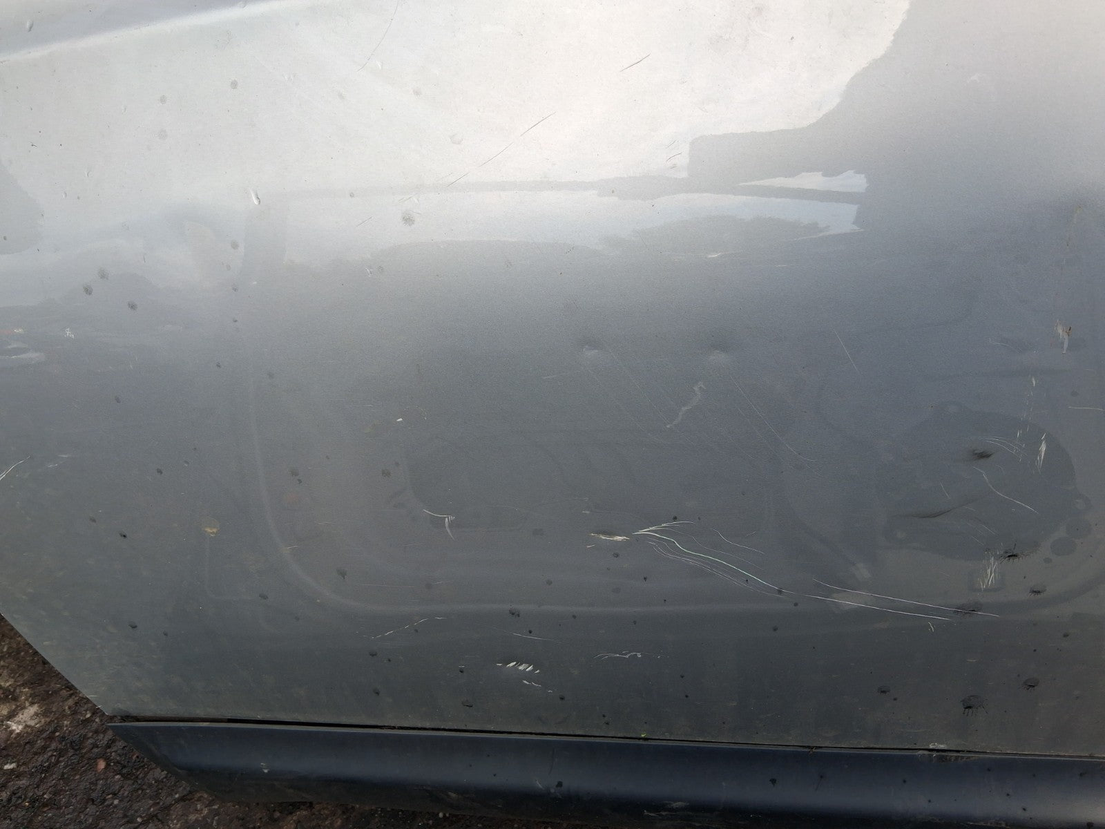 NISSAN QASHQAI J10 2011 NSF PASSENGER SIDE FRONT DOOR SILVER