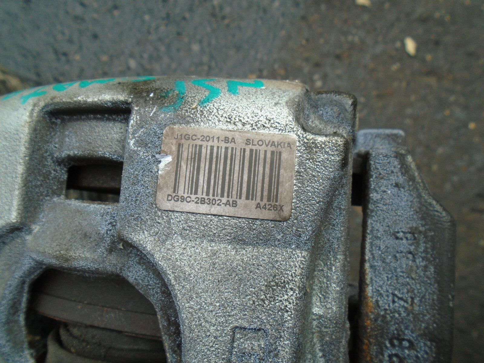 FORD S MAX MK2 2018 1.5 PETROL MANUAL PASSENGER FRONT BRAKE CALIPER DG9C2B302AB