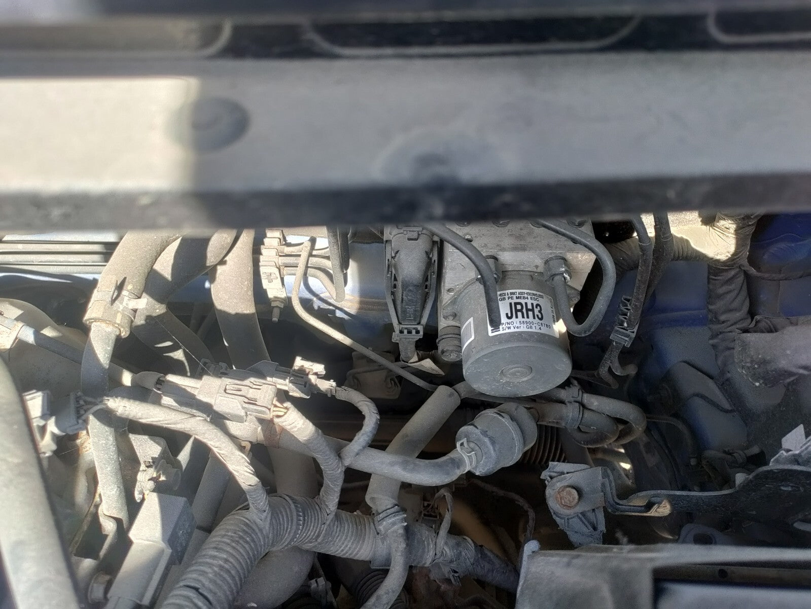2019 HYUNDAI I20 MK2 FACELIFT ABS PUMP CONTROL MODULATOR 58900C8780
