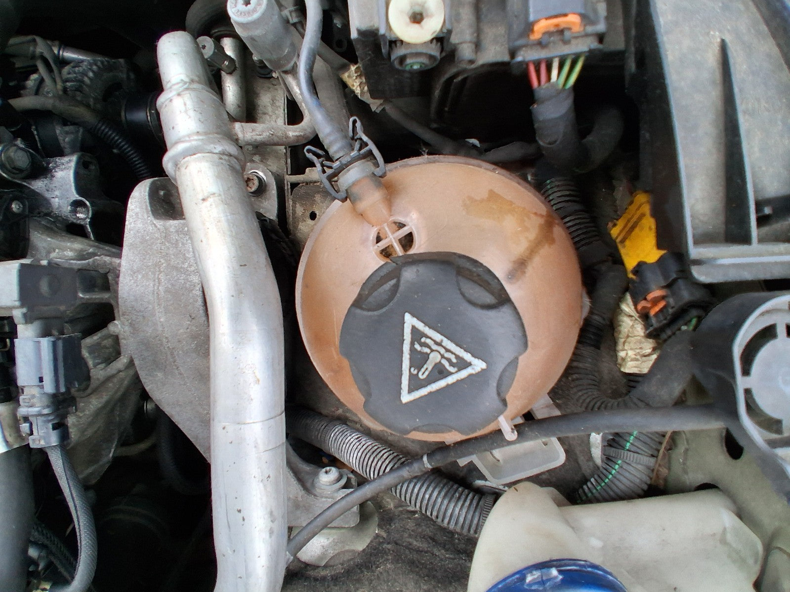 2014 PEUGEOT 308 MK2 COOLANT WATER EXPANSION OVERFLOW TANK