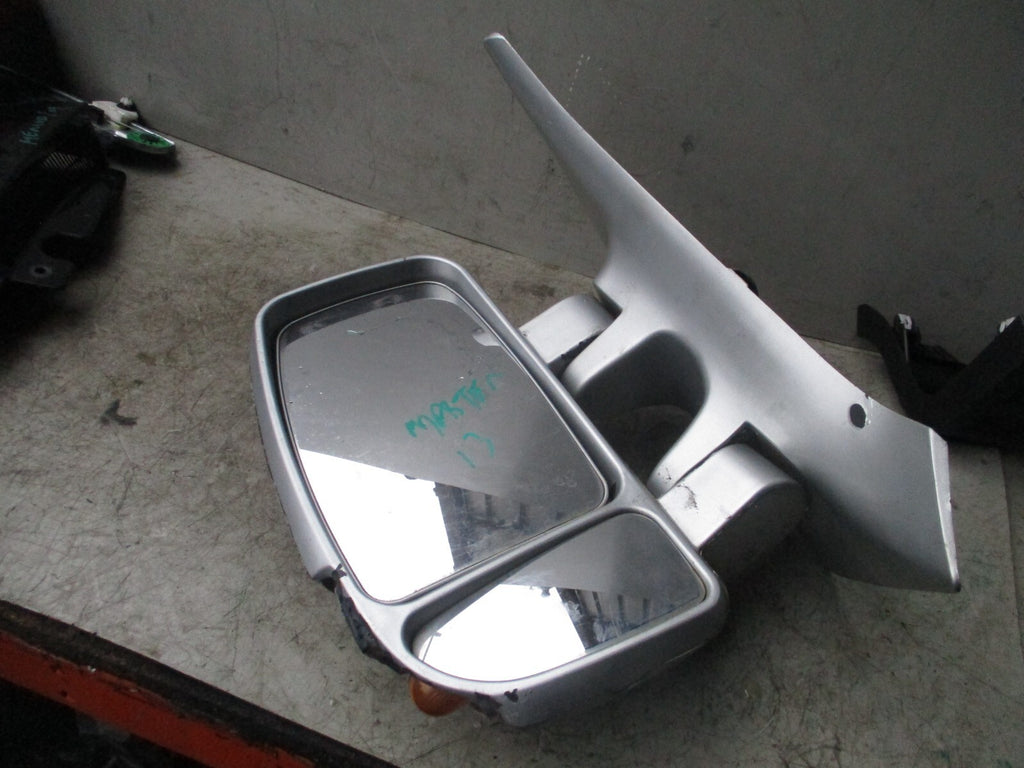 2013 RENAULT MASTER MK3 NSF PASSENGER SIDE FRONT WING MIRROR GREY