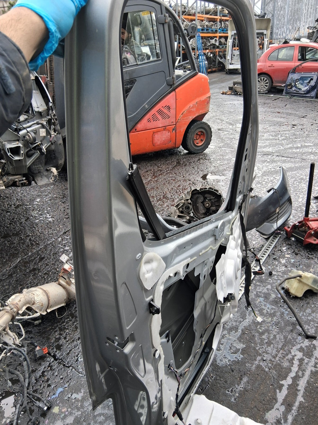 2023 RENAULT MASTER MK3 NSF PASSENGER SIDE BARE DOOR SILVER