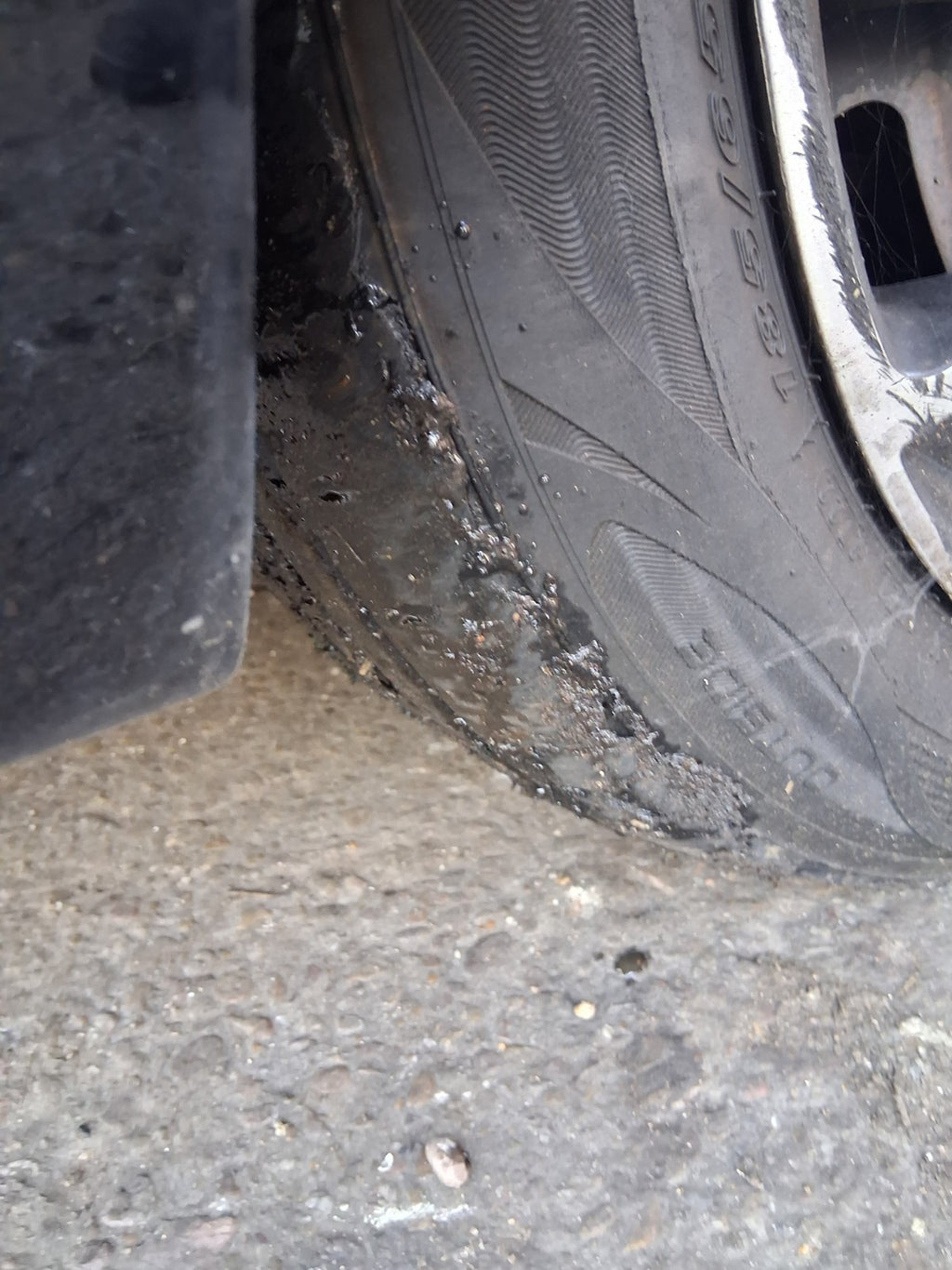 2014 PEUGEOT 208 15 INCH STEEL WHEEL WITH TYRE 185/65R15